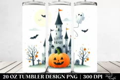 Simple Castle Clipart 20 Oz Tumbler Product Image 2