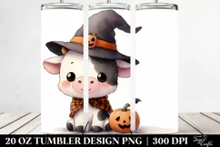 Halloween Baby Cow PNG Product Image 2