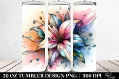 Pastel Lily Tumbler Product Image 2