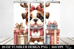 Enthusiastic Baby Bulldog PNG Product Image 2