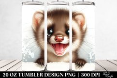 Crazy Furr Marten | 20 Oz Tumbler Product Image 2