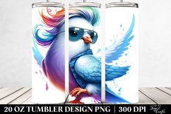 Cute Baby Dove Jumping, 20 Oz Tumbler Product Image 2