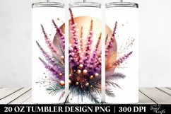 Watercolor Stained Heather | 20 oz Tumbler Product Image 2