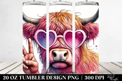 Valentines 20 Oz Tumbler Png Product Image 2