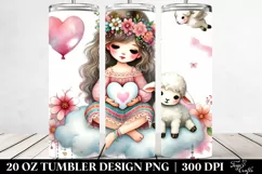 Spring 20 Oz Tumbler Png Product Image 2