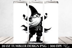 Simple Gothic Dancing Gnome | 20 oz Tumbler Product Image 2