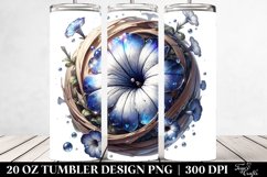 Shiny Petunia Insertion | 20 Oz Tumbler Product Image 2