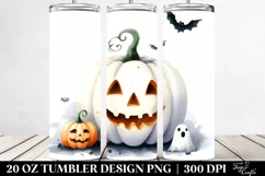 Very Simple Funny Halloween Clipart with Pumpkin Product Image 2