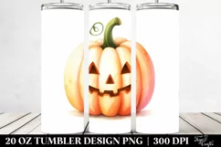 Funny Haloween Pumpkin 20 Oz Tumbler Product Image 2