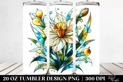Stained Narcissus Marble | 20 Oz Tumbler Product Image 2