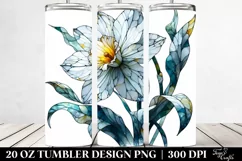 Stained Narcissus Marble | 20 Oz Tumbler Product Image 2