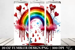 Valentines 20 Oz Tumbler Png Product Image 2