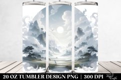 Simple Ghost Image | 20 oz Tumbler Product Image 2