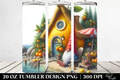 Gnome in Fairy Tale Scenery | 20 oz Tumbler Product Image 2