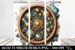 Wooden Cosmos Stained , Transparent PNG Product Image 2