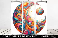 Colorful Vibrant Moon | 20 Oz Tumbler Product Image 2