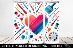 Valentines 20 Oz Tumbler Png Product Image 2