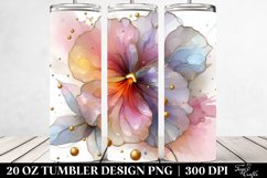 Shiny Pastel Pansy Clipart Product Image 2
