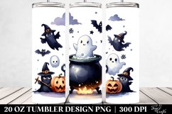 Simple Funny Haloween Clipart with Cauldron Product Image 2