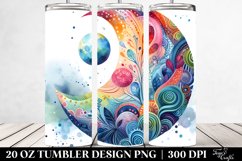 Colorful Vibrant Moon | 20 Oz Tumbler Product Image 2