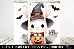 Cute Baby Rabbit Halloween PNG Product Image 2