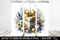Digital Painting Glittery Gift, High-Res 20 Oz Tumbler Product Image 2