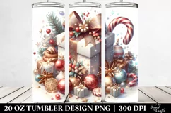 Digital Painting Glittery Gift, High-Res 20 Oz Tumbler Product Image 2