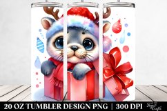 Expressive Baby Seal PNG Product Image 2