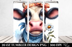 Housewife Cow Daisy | 20 Oz Tumbler Product Image 2