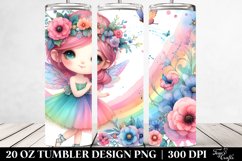 Cute Fairy Watercolor | 20 Oz Tumbler Product Image 2