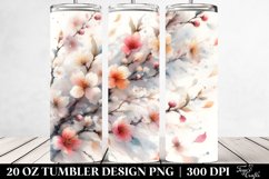 Tumbling Spring Petals | 20 oz Tumbler Product Image 2