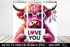 Valentines 20 Oz Tumbler Png Product Image 2