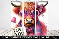 Love 20 Oz Tumbler Png Product Image 2