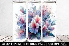 Abstract Shiny Rhododendron Clipart, Transparent 20 Oz Product Image 2