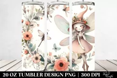 Vintage Funny Fairy Tumbler Product Image 2