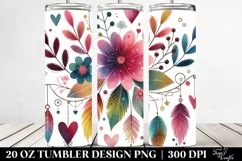 Love 20 Oz Tumbler Png Product Image 2