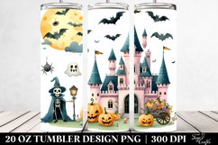 Spooky Haunted House Clipart 20 Oz Tumbler Product Image 2