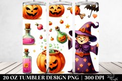 Spooky Elixir Clipart 20 Oz Tumbler Product Image 2