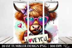 Love 20 Oz Tumbler Png Product Image 2