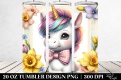 Narcissus Baby Unicorn | 20 oz Tumbler Product Image 2
