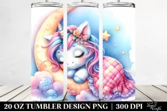 Baby Unicorn Moon | 20 Oz Tumbler Product Image 2