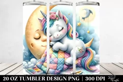Baby Unicorn Moon | 20 Oz Tumbler Product Image 2