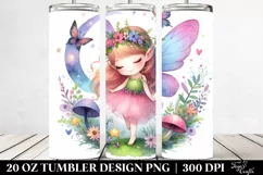 Colorful Cute Fairy Design | 20 oz Tumbler Product Image 2