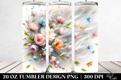 Tumbling Spring Petals | 20 oz Tumbler Product Image 2