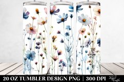 Shiny Wildflowers Body | 20 oz Tumbler Product Image 2