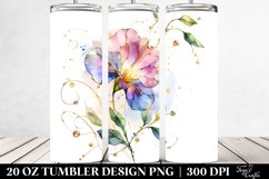 Abstract Sweet Pea . 20 oz Tumbler Design Product Image 2
