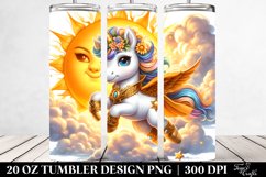 Baby Unicorn Hero | 20 Oz Tumbler Product Image 2