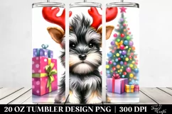 Expressive Baby Miniature Schnauzer, PNG Product Image 2