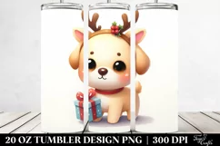 Expressive Baby Labrador Retriever Winter PNG Product Image 2