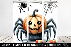 Simple Funny Halloween Spider 20 Oz Tumbler Product Image 2